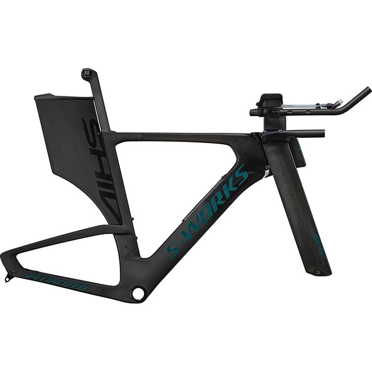 Specialized Shiv S-Works Frameset LTD Gloss Black Nearly Black Smoke Granite Teal Nyhet