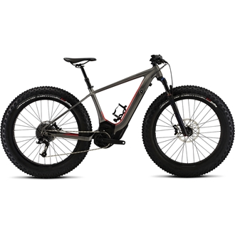 Specialized Levo Hardtail Comp Fat CE Satin Gloss Charcoal Rocket Red