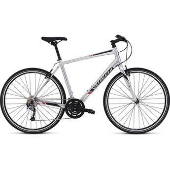 Specialized Sirrus Sport Light Silver/Black/Rocket Red