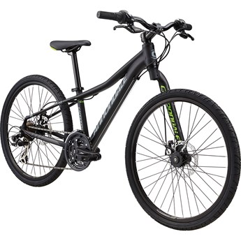 Cannondale Street 24 Kids Jet Black with Berserker Green, Stealth Grey and Nearly Black, Matte