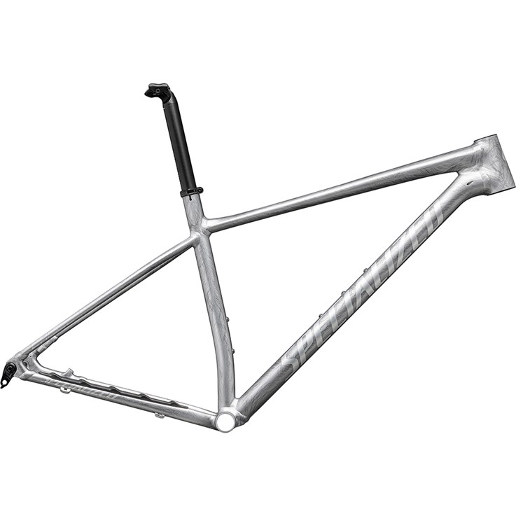 Specialized Chisel Frame Satin Organic Brushed/Brushed Liquid Metal