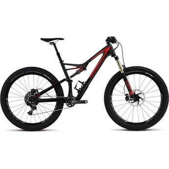 Specialized Stumpjumper FSR Expert Carbon 6Fattie Gloss/Silver Tint Carbon/Rocket Red/Flo Red