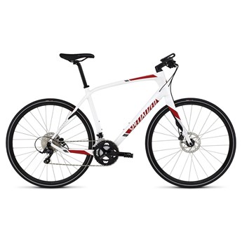 Specialized Sirrus Elite Carbon White/Red/Charcoal