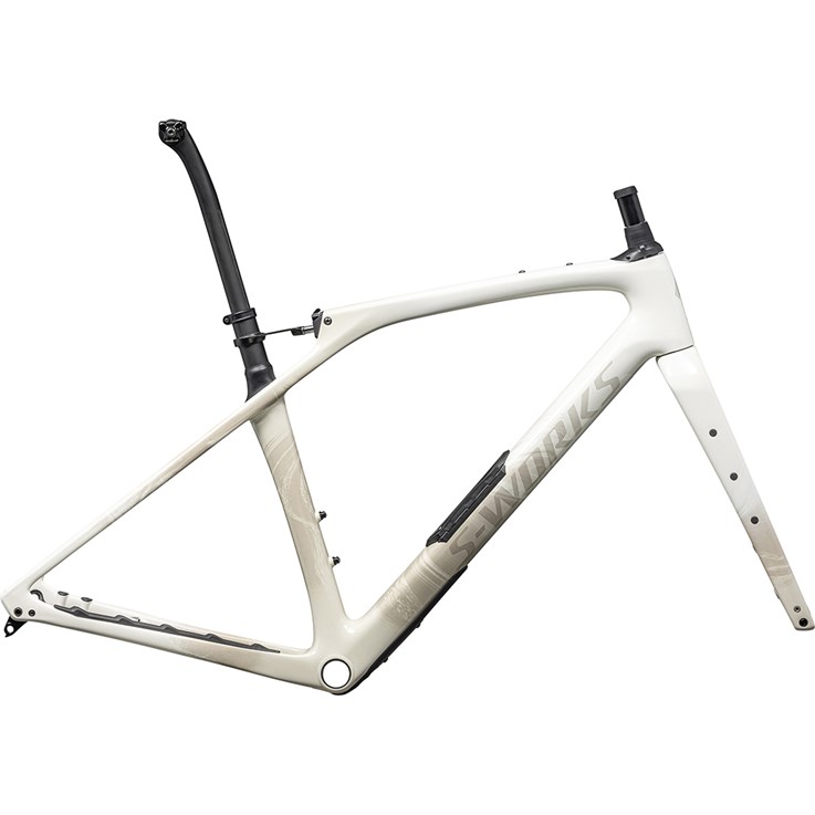 Specialized Diverge STR S-Works Frameset Gloss Dune/White Birch/Pearl Nyhet