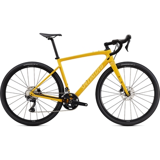 Specialized Diverge Sport Carbon Gloss Brassy Yellow/Sunset Yellow ...