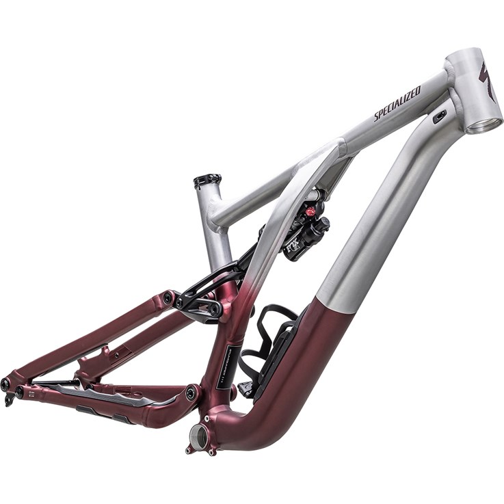 Specialized Stumpjumper Evo Alloy Frame Satin Brushed Aluminum/Maroon