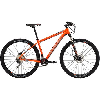 Cannondale Trail 3 Hazard Orange with Fine Silver and Charcoal Gray, Gloss
