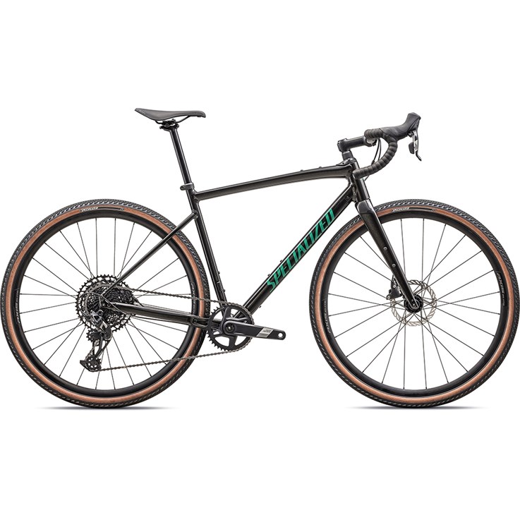 Specialized Diverge E5 Comp Gloss Metallic Obsidian/Metallic Pine Green Nyhet