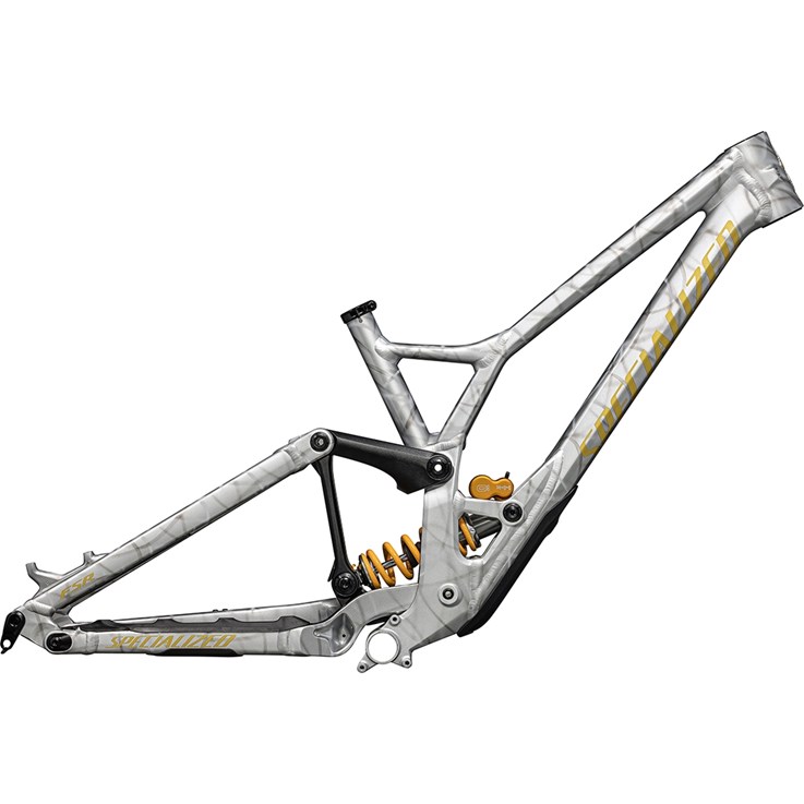 Specialized Demo Race Frame Gloss Silver Dust/Metallic Sulphur Nyhet