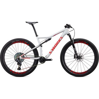 Specialized Epic S-Works Carbon SRAM AXS 29 Gloss Dove Grey/Rocket Red/Crimson