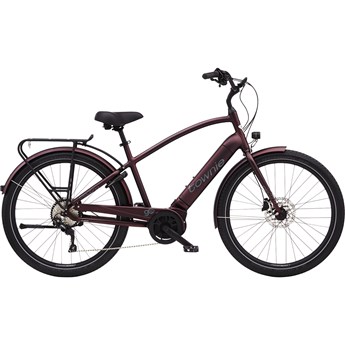 Electra Townie Path Go! 10D Step-Over Matte Oxblood