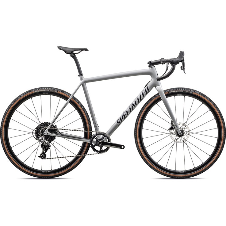 Specialized Crux Comp Gloss Dove Grey/Metallic Navy